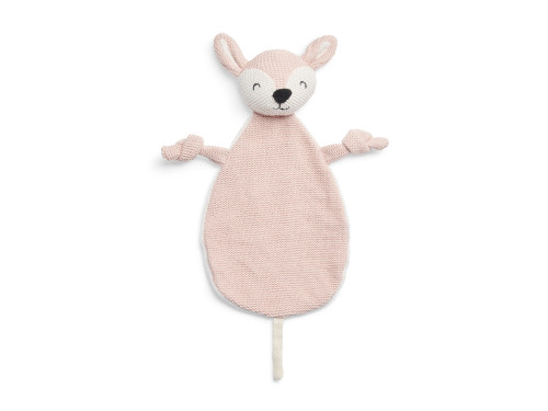 Jollein Schmusetuch Deer/Reh in Pale Pink/blassrosa